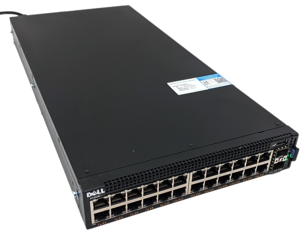 Switch Dell X1026/P 24 10/100/1000 + 2SFP